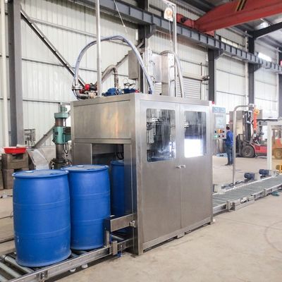 200L Electric Drum Liquid Filler with 2 Nozzles for Powder and Oil Barrel Packaging Gear & Motor Components 1 Year Warranty