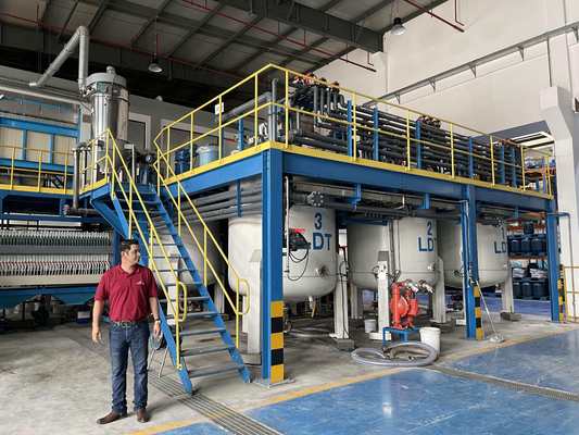 Automatic Liquid Batching Dosing Mixing Plant with 3360ton/year Capacity and 2000L Horizontal Configuration for Chemicals