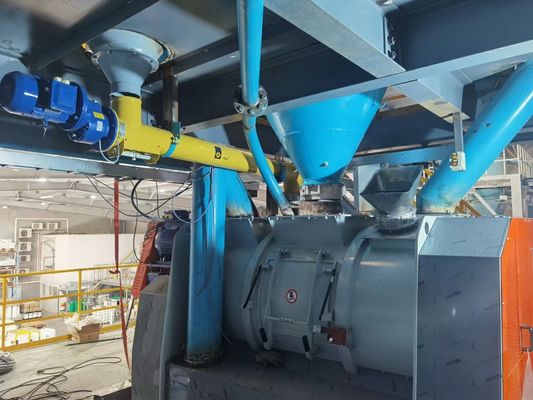 15000Ton/Year Semi-Auto Dry Mortar Mix Plant with 1 Year Warranty and 380 V Voltage for Construction